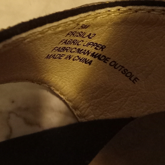 Sugar Women's Prisila High Heel Sandals Black Size 7 1/2 - Picture 8 of 13